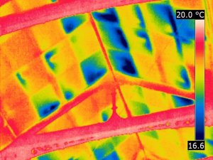 Compromised Roof Insulation Panlels Thermal